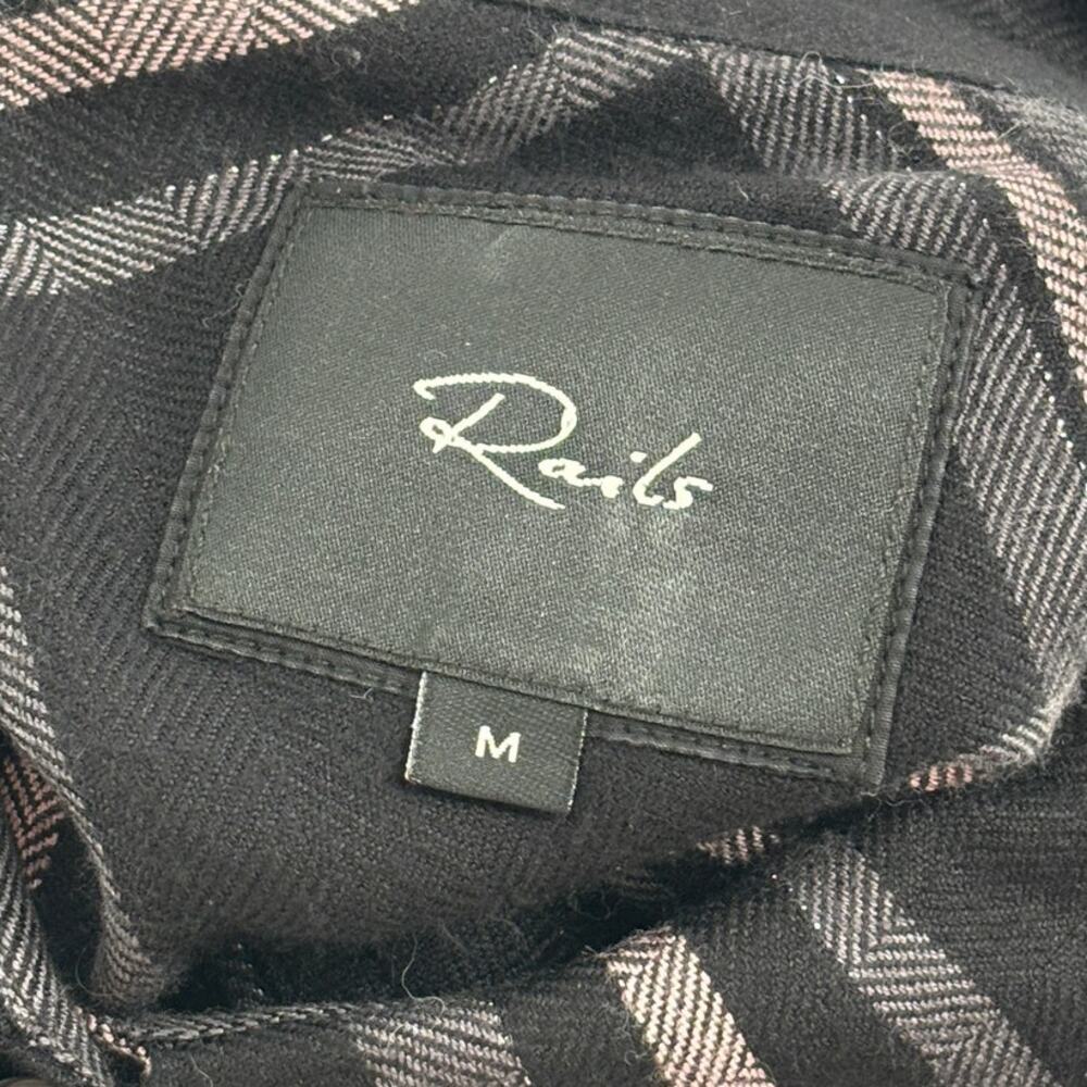 Rails Onyx Slate Blush Hunter Plaid Button Down T… - image 8